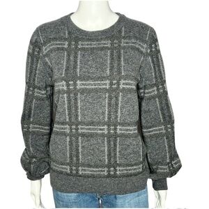 Banana Republic plaid wool sweater size‎ M